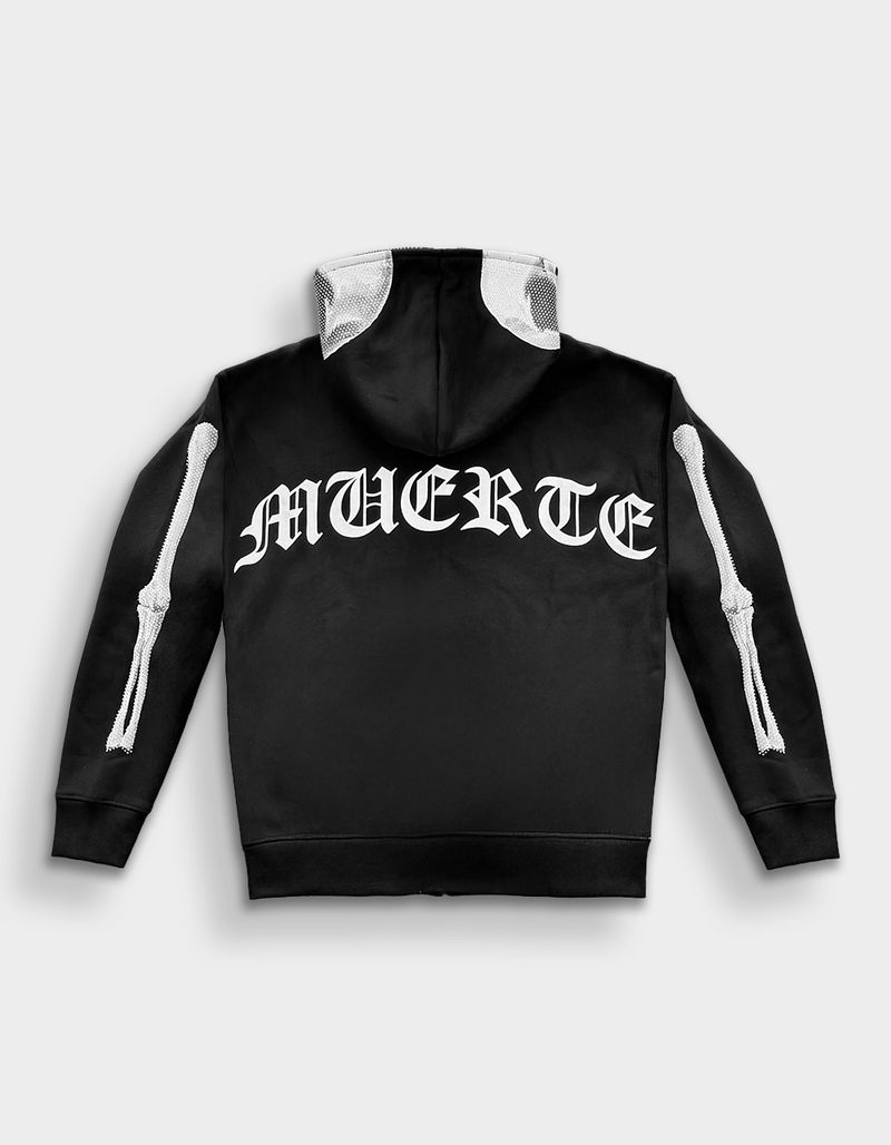 HASTAMUERTE T3 Angel Cage Full Zip Mens Hoodie image number 2