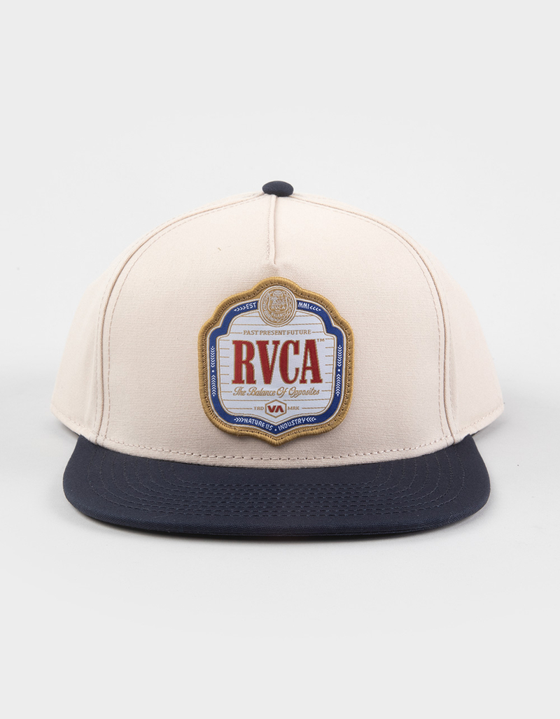 RVCA Philsner Snapback Hat image number 1
