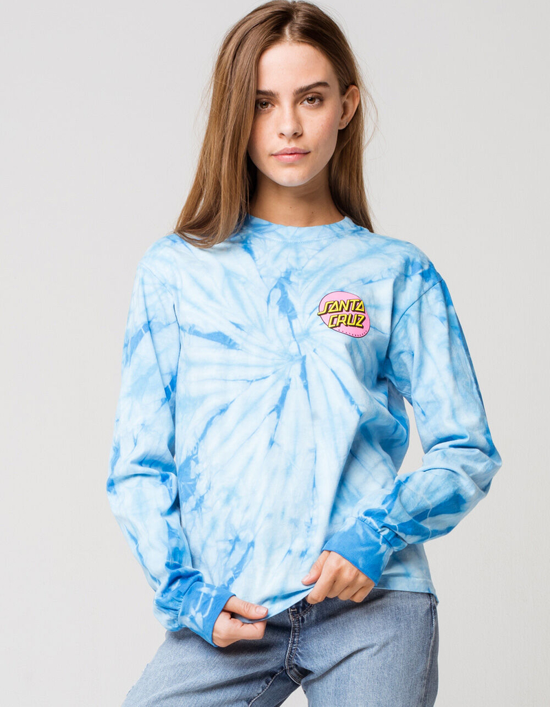 SANTA CRUZ Other Dot Womens Tie Dye Tee image number 1
