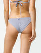 ROXY Softly Love Blue Reversible Hipster Bikini Bottoms image number 3