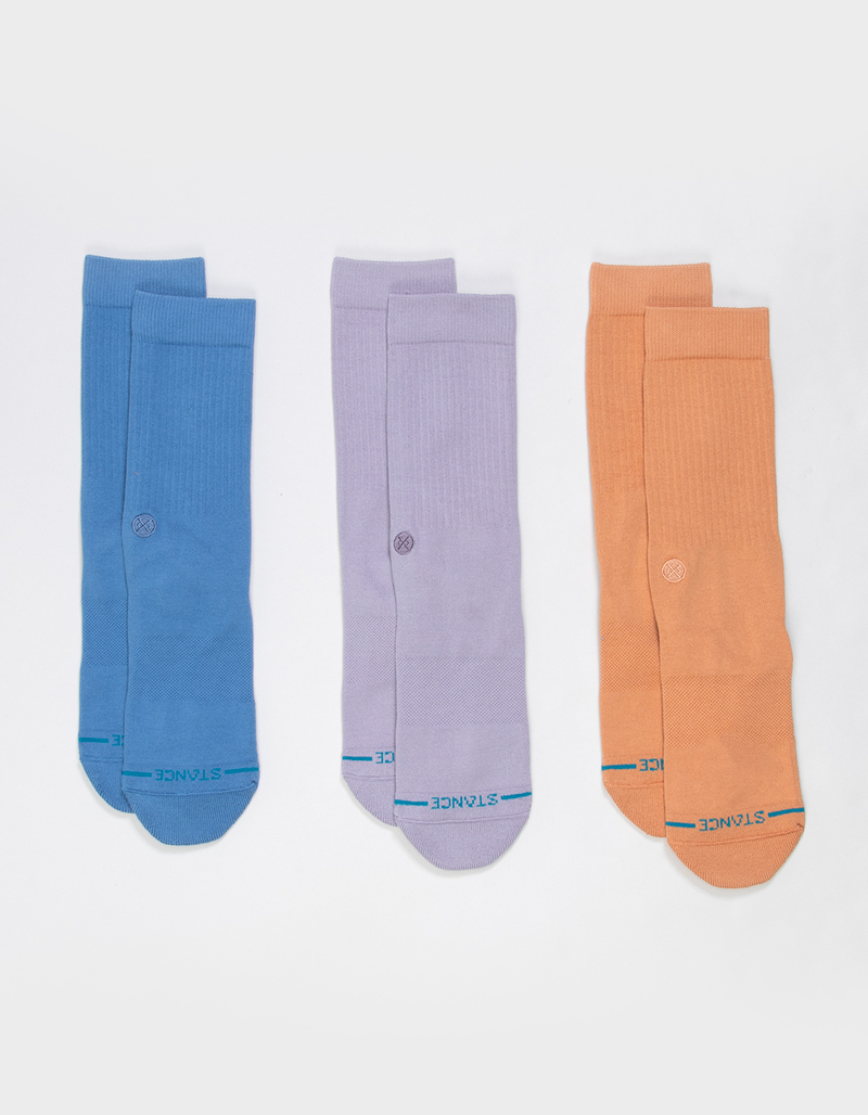 STANCE Icon 3 Pack Mens Crew Socks image number 0