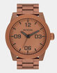 NIXON Corporal SS Matte Copper & Gunmetal Watch image number 1