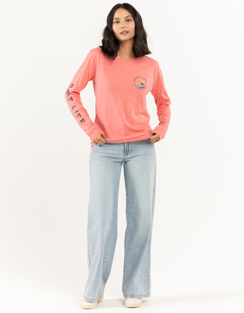 SALT LIFE Coastline Dreamin' Womens Oversized Tee image number 3