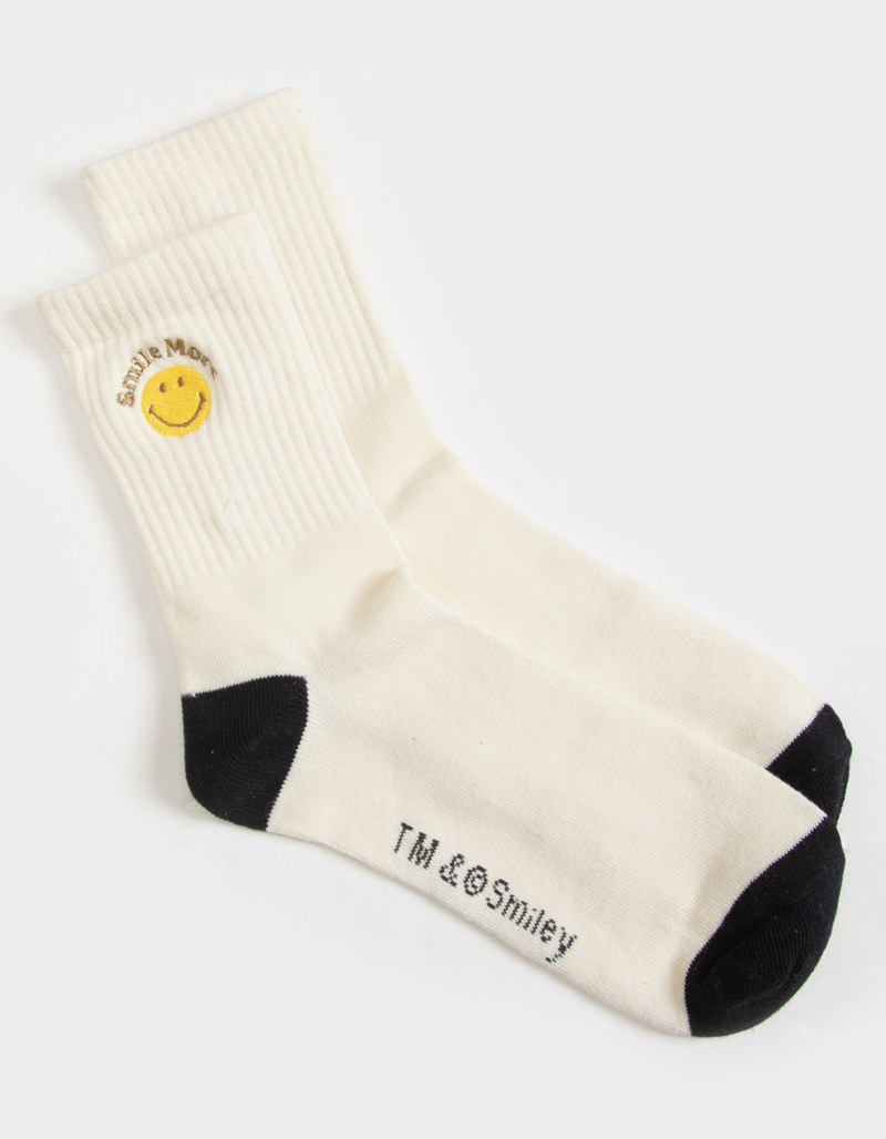 RSQ x Smiley Smile More Womens Socks image number 0