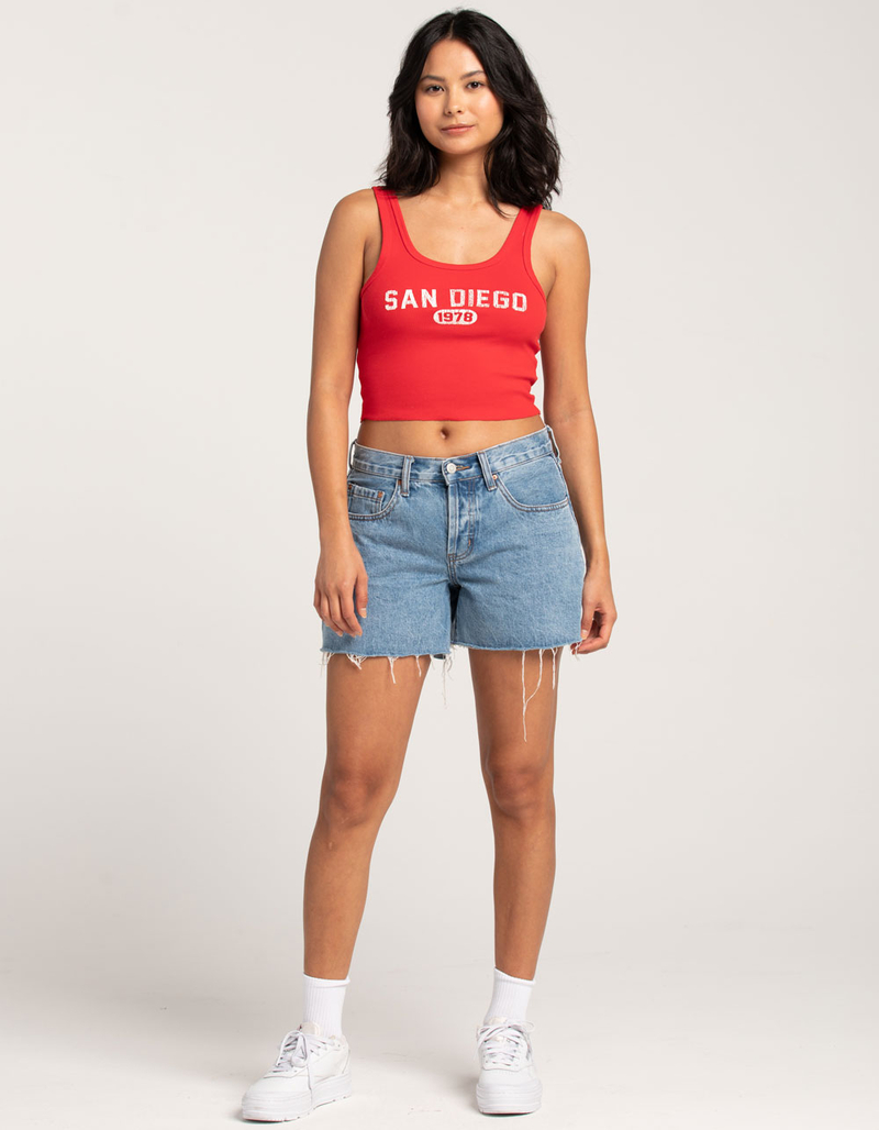 FULL TILT San Diego Womens Athletic Tank Top image number 3