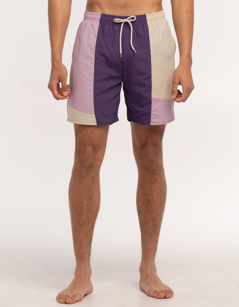 LIRA Gaston Mens Volley Shorts LILAC Tillys