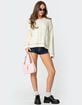 EDIKTED Eleni Cable Knit Sweater image number 2