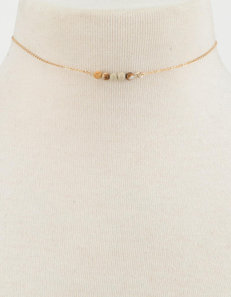 FULL TILT 5 Pack Lariat & Wood Choker Necklaces image number 3