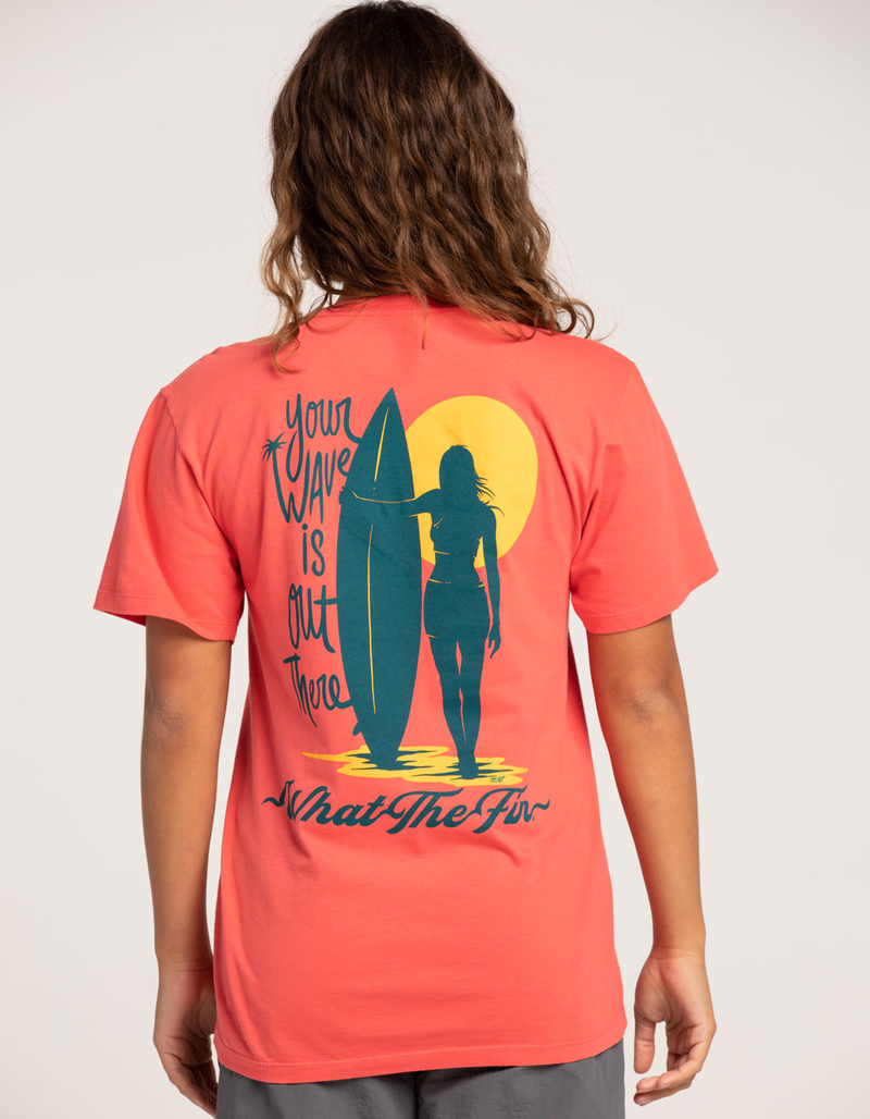WHAT THE FIN Your Wave Womens Tee image number 0
