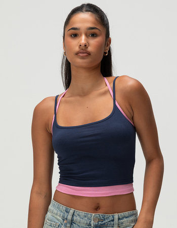 TILLYS Womens Double Layer Cami Primary Image