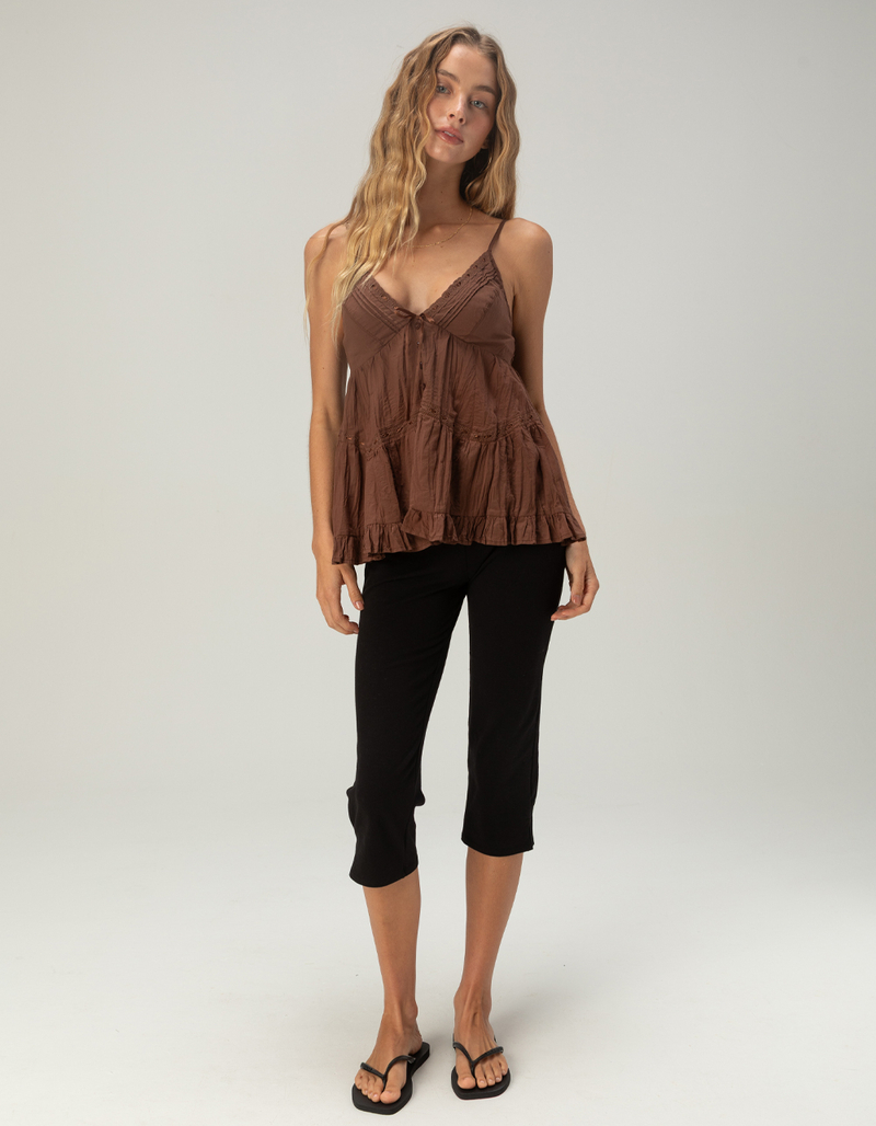 FULL TILT Womens Babydoll Top image number 1