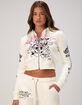 ED HARDY Love Kills Slowly Womens Zip-Up Hoodie image number 2