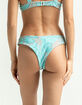 AMUSE SOCIETY Panther Womens Blue Combo High Hip Bikini Bottoms image number 3