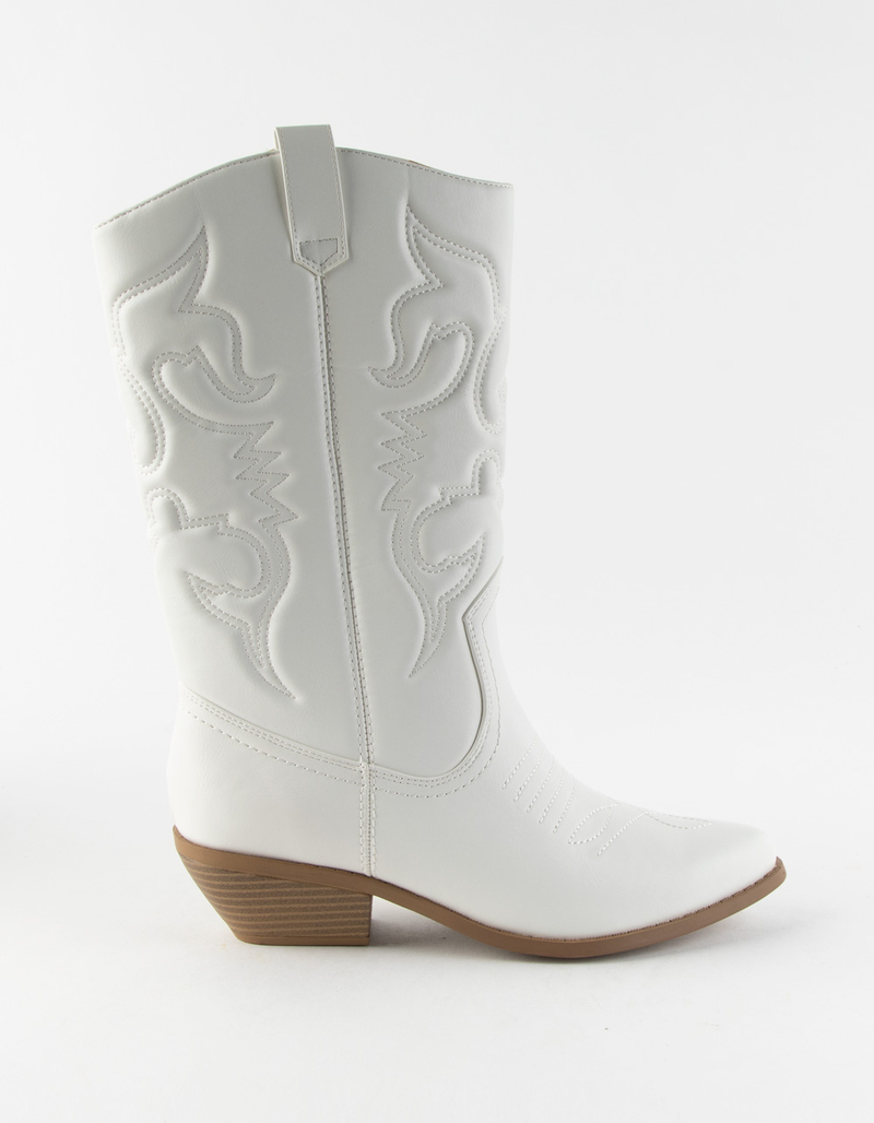 SODA Reno Womens Tall Cowboy Western Boots image number 1