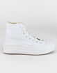 CONVERSE Chuck Taylor All Star Move Womens White Platform High Top Shoes image number 3