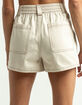 FULL TILT Womens Ecru Utility Shorts image number 3