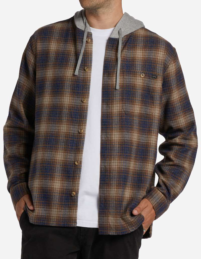 BILLABONG Baja Mens Hooded Flannel image number 1