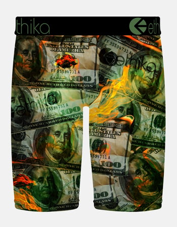 ETHIKA Luxe Inferno Staple Boys Boxer Briefs Alternative Image