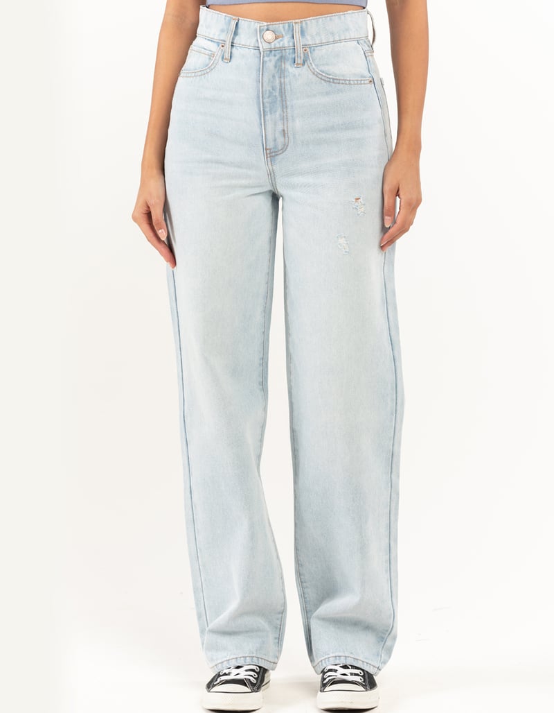 RSQ Womens High Rise Baggy Jeans image number 1