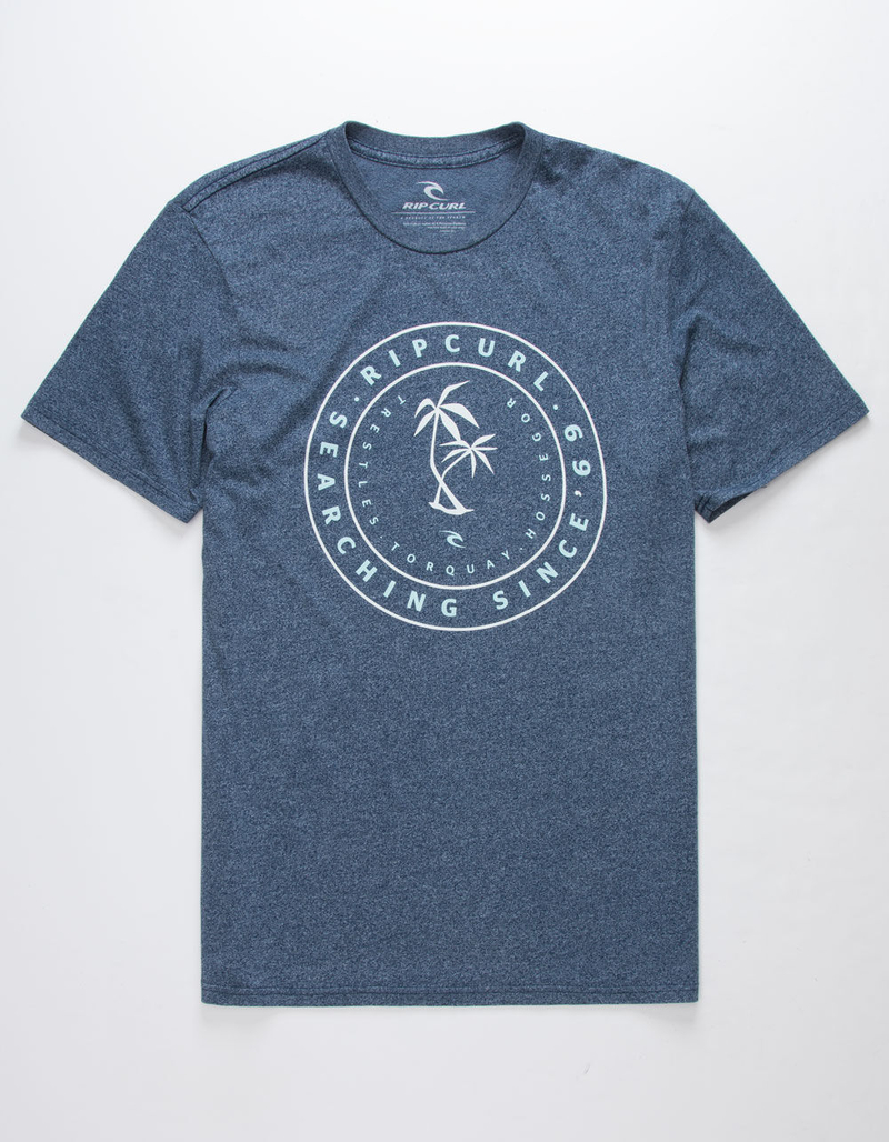 RIP CURL Fever Heather Navy Mens T-Shirt image number 0