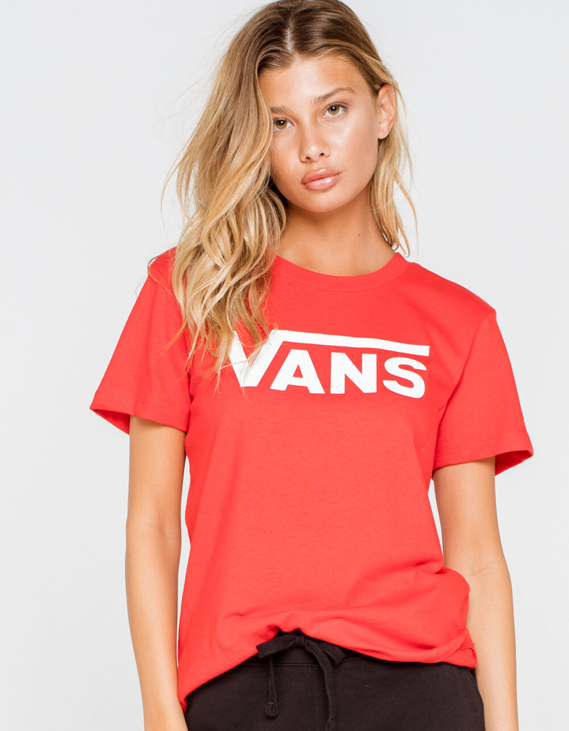 VANS Flying V Womens Crew Tee image number 0