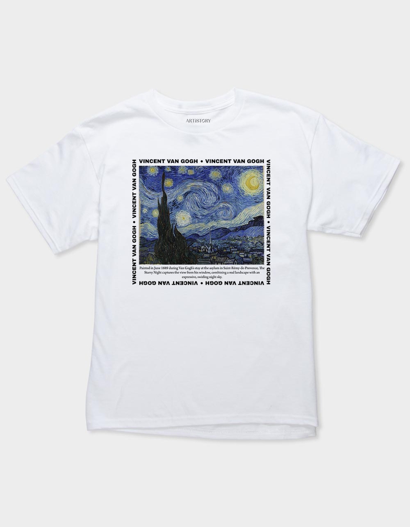 VINCENT VAN GOGH Starry Night Girls Tee image number 0