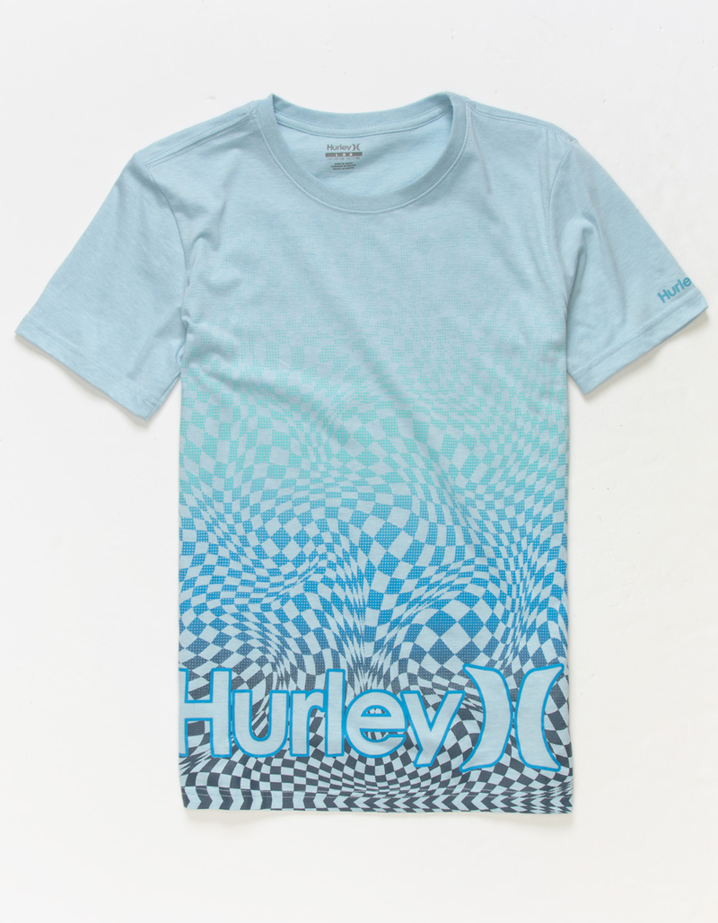 HURLEY Bitmap Checker Boys Tee image number 0