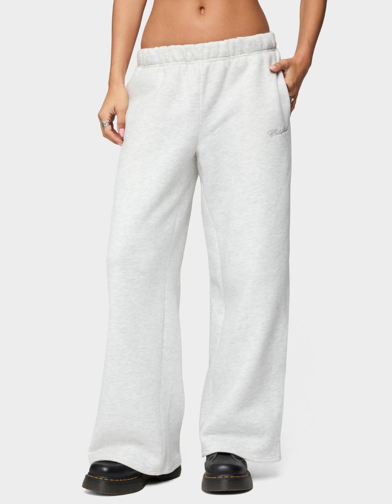EDIKTED Basic Girl Wide Leg Edikted Sweatpants image number 0