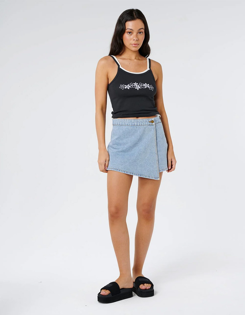 RIP CURL Ellie Womens Denim Skort image number 5