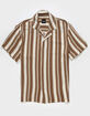 RSQ Mens Stripe Camp Shirt image number 2