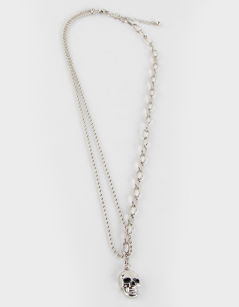 RSQ Half Ball Chain Necklace image number 0