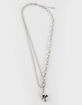 RSQ Half Ball Chain Necklace image number 1
