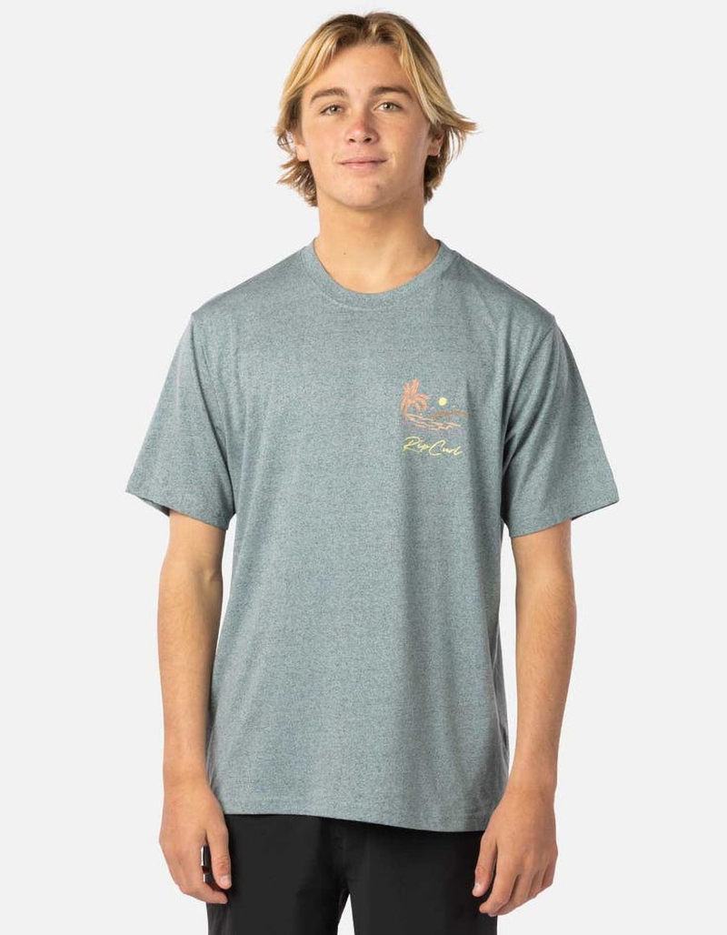 RIP CURL Coastal Mens Tee image number 1