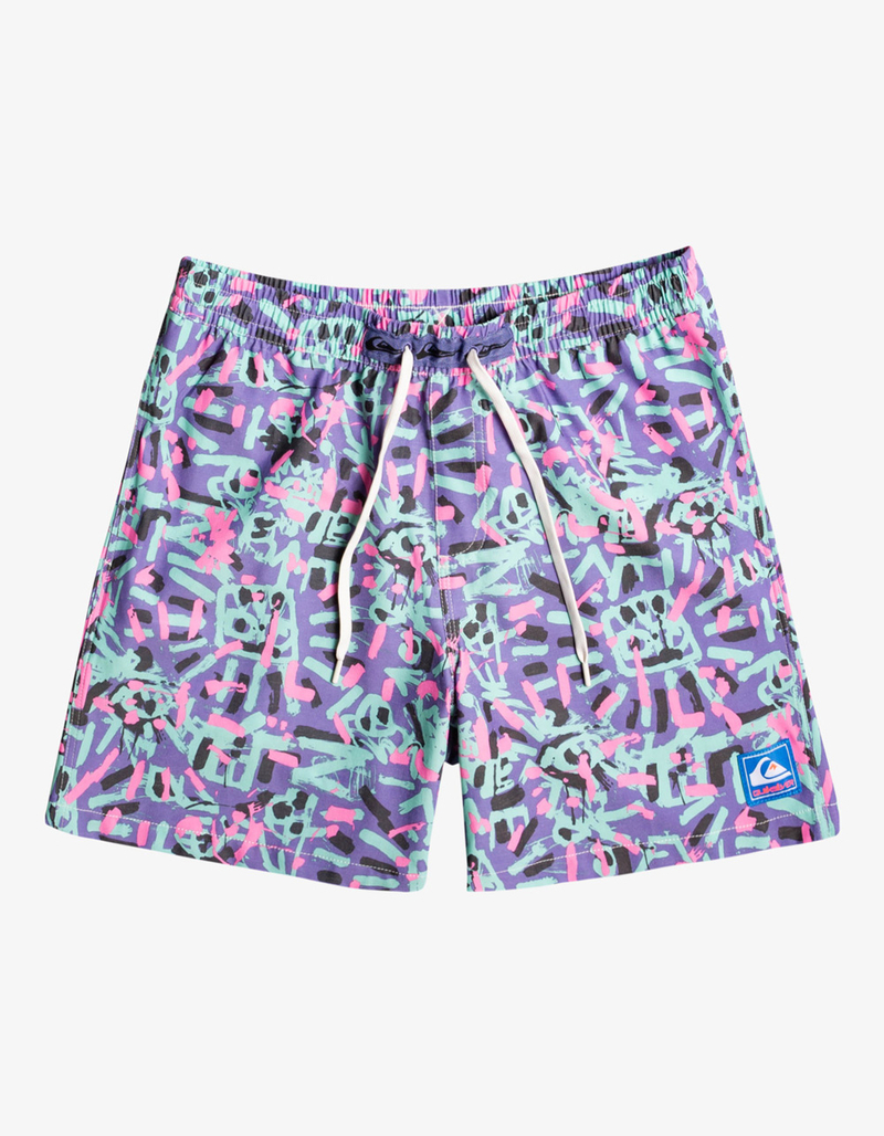 QUIKSILVER x Stranger Things 1986 Mens Volley Shorts image number 1