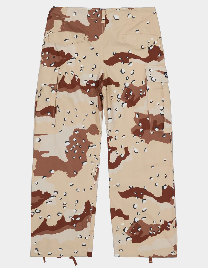 OBEY Mens Baggy Cargo Pants image number 1