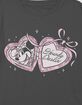 DISNEY Cowgirl Minnie Locket Girls Crop Tee image number 2