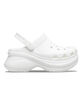 CROCS Classic Bae Womens White Clogs image number 3