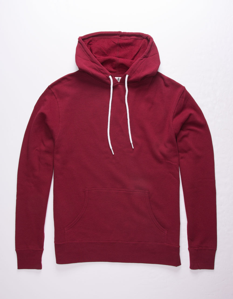 INDEPENDENT TRADING COMPANY Burgundy Mens Hoodie image number 1