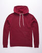 INDEPENDENT TRADING COMPANY Burgundy Mens Hoodie image number 2