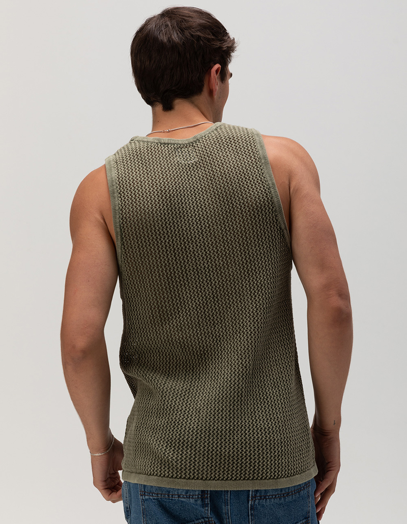 RSQ Mens Crochet Tank Top image number 5