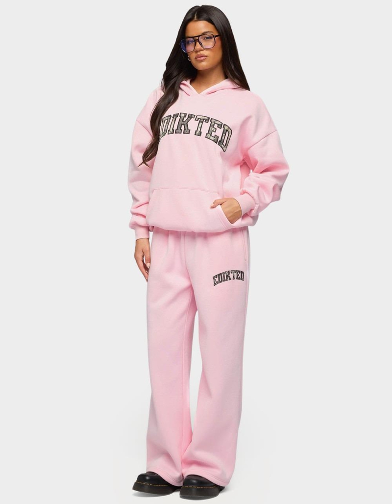 EDIKTED Camo Crush Edikted Oversized Hoodie image number 4