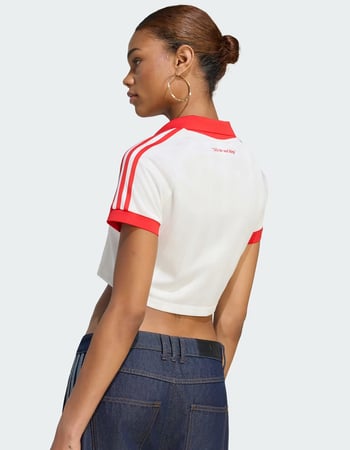 ADIDAS Originals x Coca-Cola Womens Cropped Jersey Alternative Image