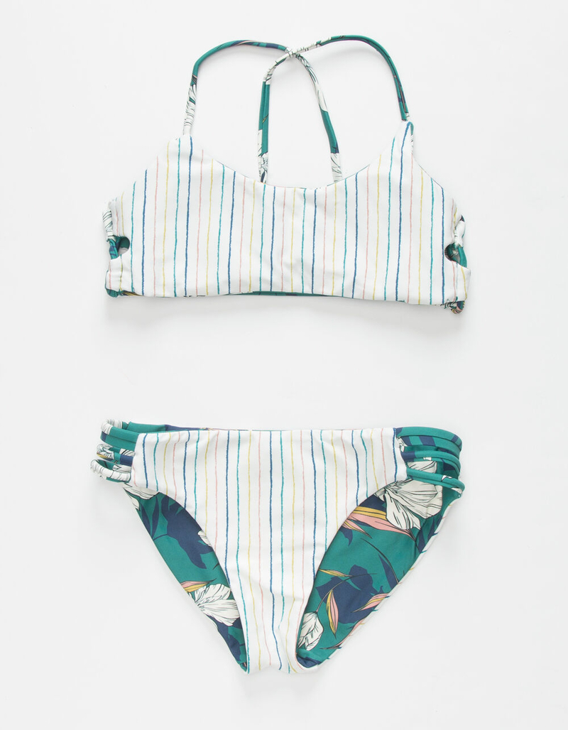 O'NEILL Reversible Girls Bralette & Hipster Bikini Set (Little Girls, Big Girls) image number 2