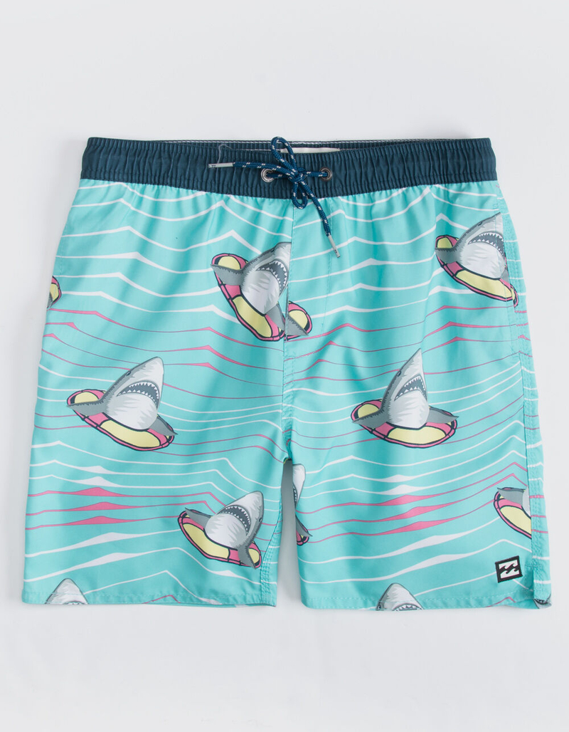 BILLABONG Good Times Mint Boys Volley Shorts image number 0