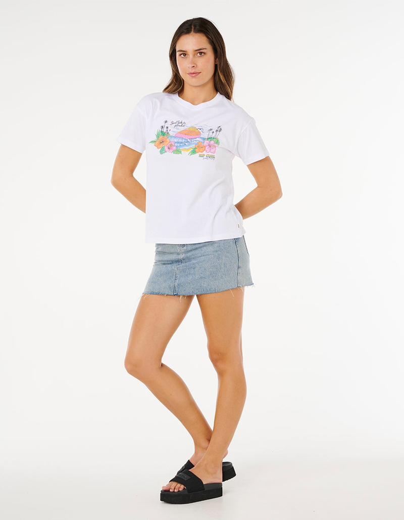 RIP CURL Sun Rays Womens Tee image number 3