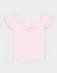 FULL TILT Essentials Girls Cinch Tee image number 1