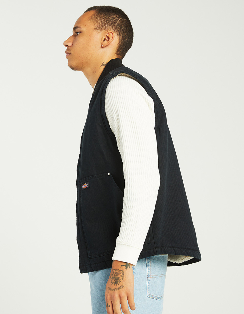 DICKIES Lined Mens Duck Vest image number 5