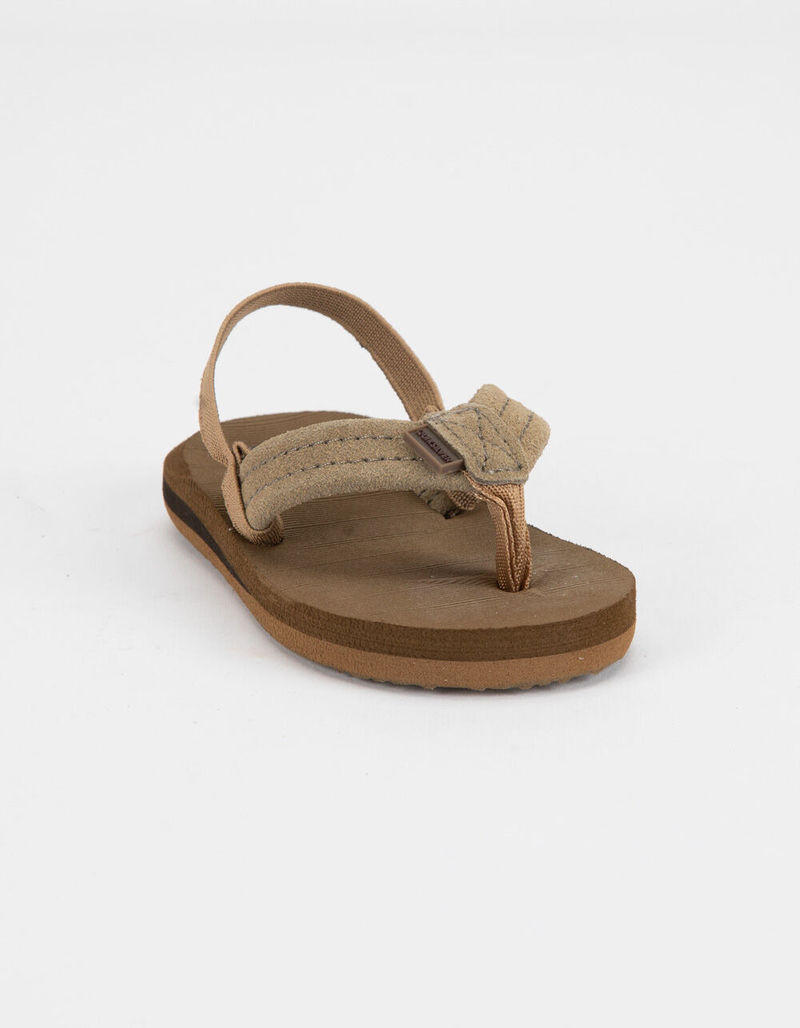 QUIKSILVER Carver Suede Toddler Sandals image number 0