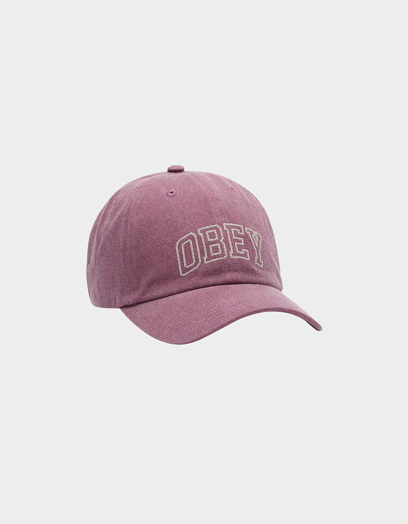OBEY Cross Stitch Collegiate Strapback Hat image number 0