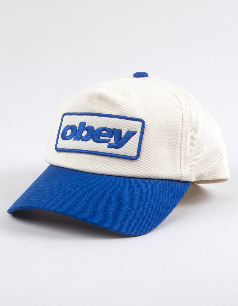 OBEY Ranch 5 Panel Snapback Hat image number 0